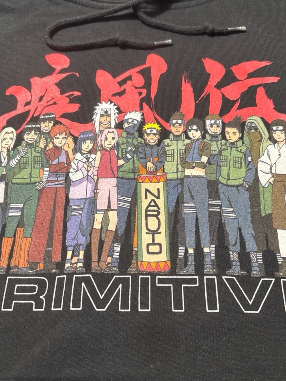 Primitive - Naruto Men’s Black Zip-Up Hoodie , S , $24 - Picture 2 of 5